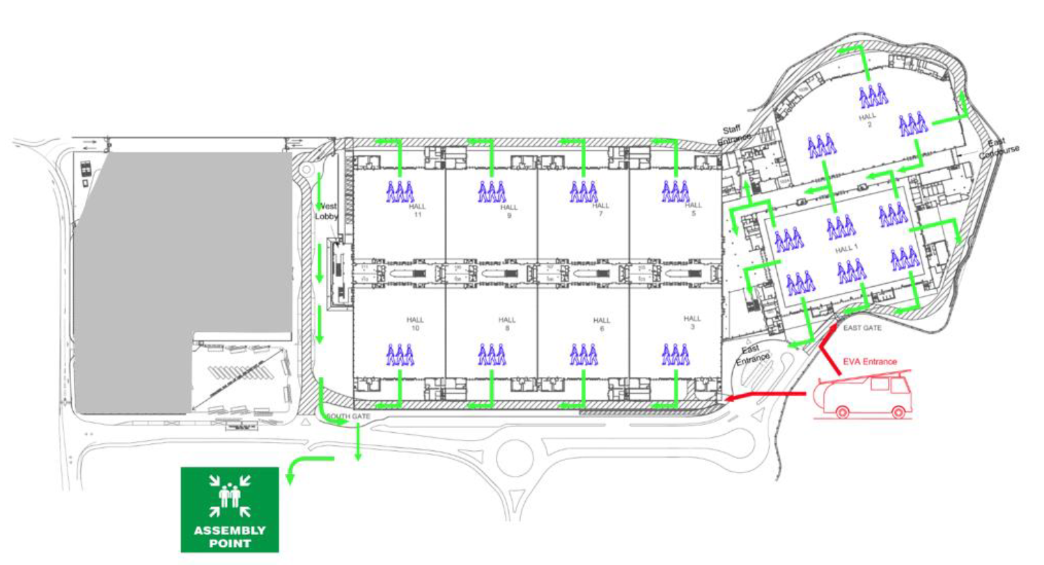 Evacuation Map